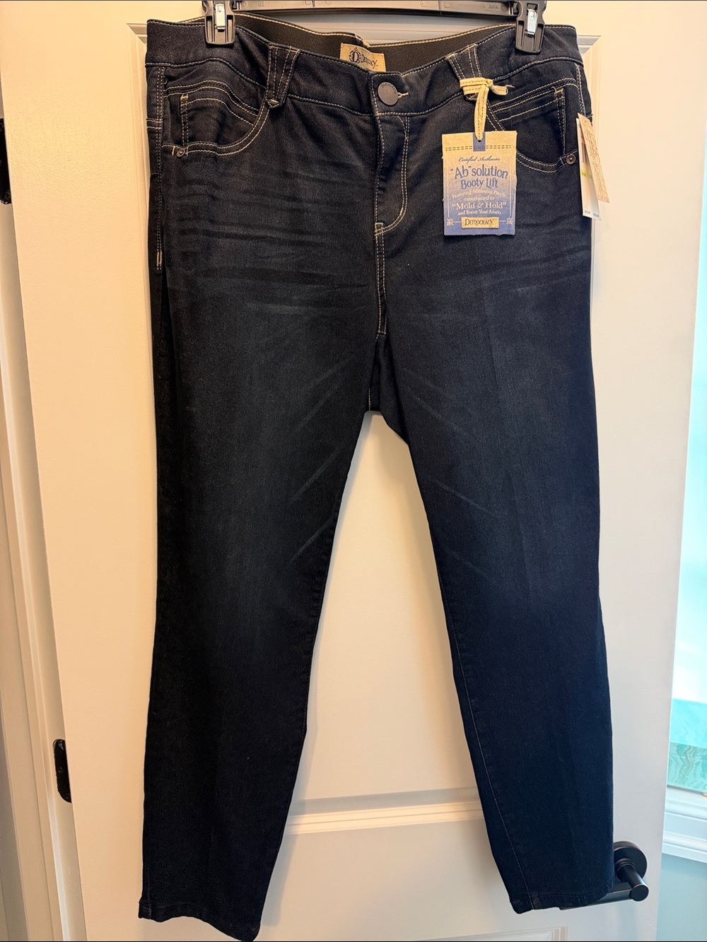 Democracy Straight Leg Jeans in Dark Indigo